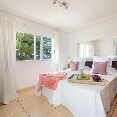 By Ibiza With Pool, Sea Views, Bbq Villa