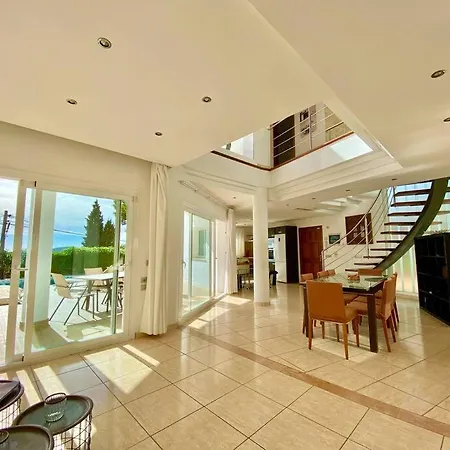 By Ibiza With Pool, Sea Views, Bbq Villa